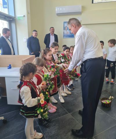 Лазаровден в клон на Общинска банка в град Плевен 6
