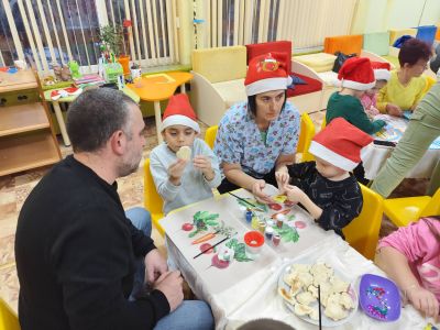Старт на Коледните работилнички в ДГ " Трети март " зима 2025г. Мечо Пух 3