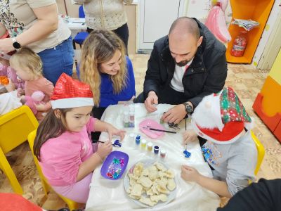 Старт на Коледните работилнички в ДГ " Трети март " зима 2025г. Мечо Пух 8