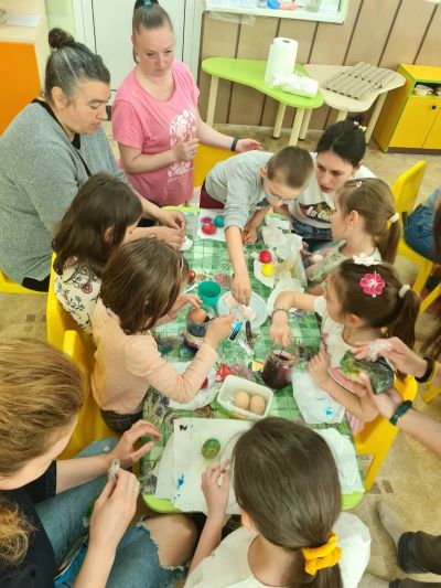 Великденска работилничка група Том и Джери 17.04.2025г.  - ДГ Трети март - Плевен