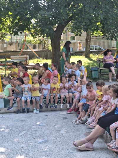 На театър в детската градина - ДГ Трети март - Плевен